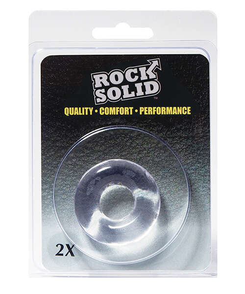 Rock Solid 2" Clear Donut Ring