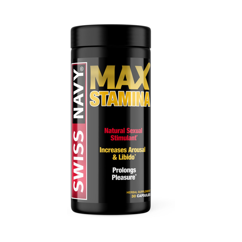 Swiss Navy MaxStamina 30 Capsule Bottle