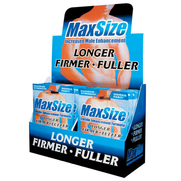 Swiss Navy MaxSize Pills 2pk 24/DP
