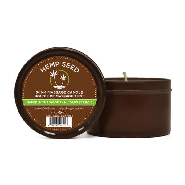 EB Massage Candle Naked in Woods 6.8oz