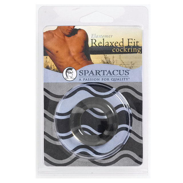 Relaxed Fit Elastomer CR (Black)