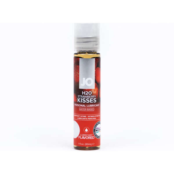JO H2O Strawberry Kisses Flavor Lube 1oz