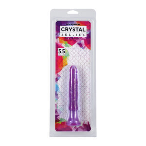 Crystal Jellies Anal Starter Purple 6in