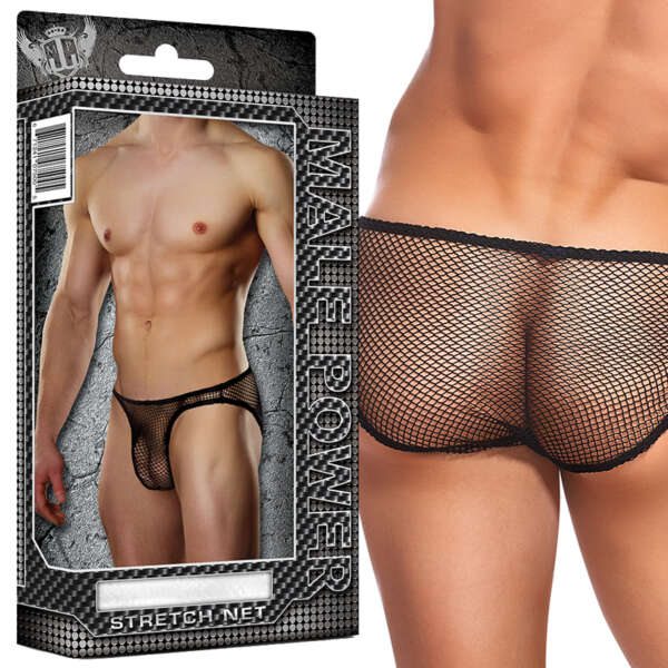 MP Stretch Net Wonder Bikini Black Sml