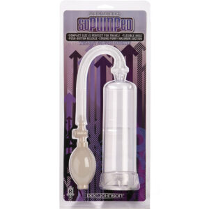 So Pumped- Penis Pump W/O Sleeve (Clear)