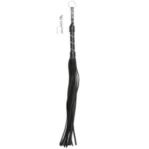 SS S&M Jeweled Flogger Black