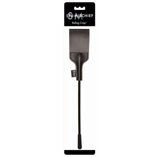 SS S&M Riding Crop Black