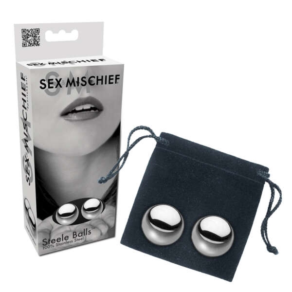SS S&M Steele Balls Stainless Steel
