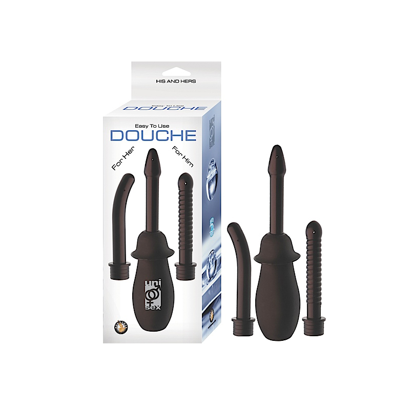 Unisex Douche With 3 Attatchments (Blk)