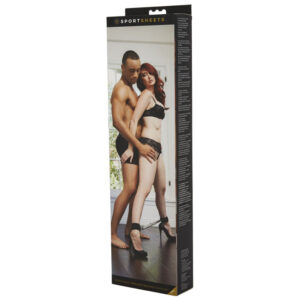 SS Spreader Bar & Cuffs Set Black