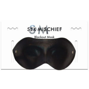 SS S&M Blackout Mask Blindfold Black
