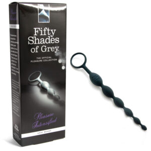50 Shades Pleasure Intens Anal Beads Blk