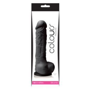 Colours Pleasures 5in Dildo Black
