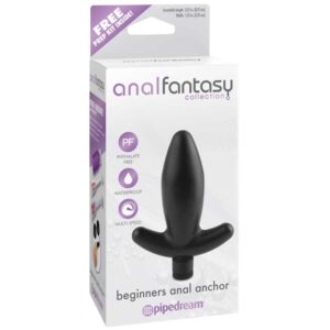 AFC Vibrating Beginners Anal Anchor Blk
