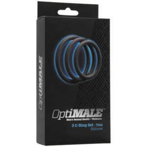 OptiMALE - 3 C-Ring Set - Thin Slate