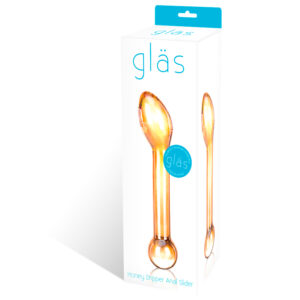 Glas 7in Honey Dripper Anal Slider Dildo