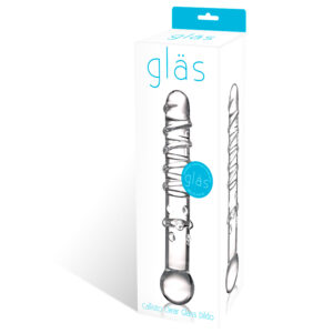 Glas 7in Callisto Clear Glass Dildo