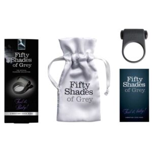 50 Shades Feel It Baby Vibr Cockring Blk