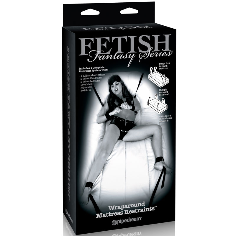 FF LE Wraparound Mattress Restraints Blk