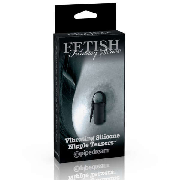 FF LE Vibra Silicone Nipple Teazer Blk