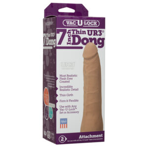 Vac-U-Lock- 7in Thin Dong ULTRASK Brown