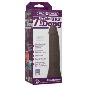 Vac-U-Lock- 7in Thin Dong ULTRASK Black