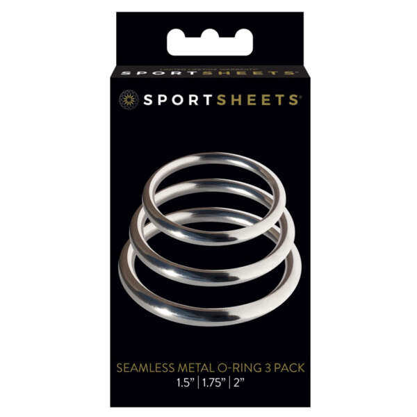 SS Metal O-Ring 3pk Silver