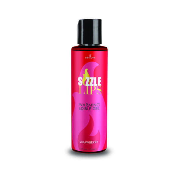 Sizzle Lips Warming Gel Strawberry 4.2oz