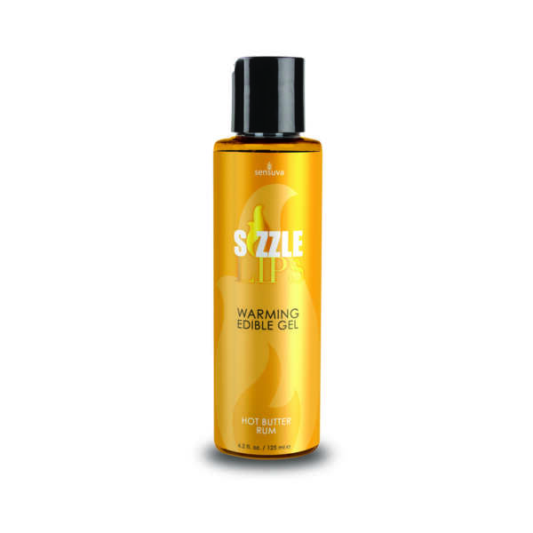 Sizzle Lips Warming Gel Butter Rum 4.2oz