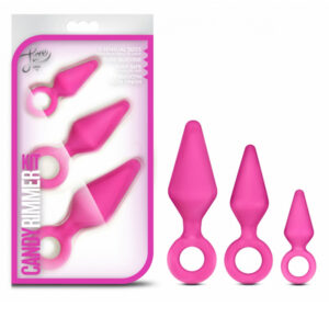 Luxe Candy Rimmer Anal Plug Kit Pink
