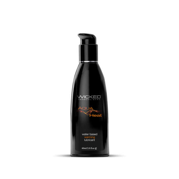 Wicked Aqua Heat Waterbased Lube 2oz.