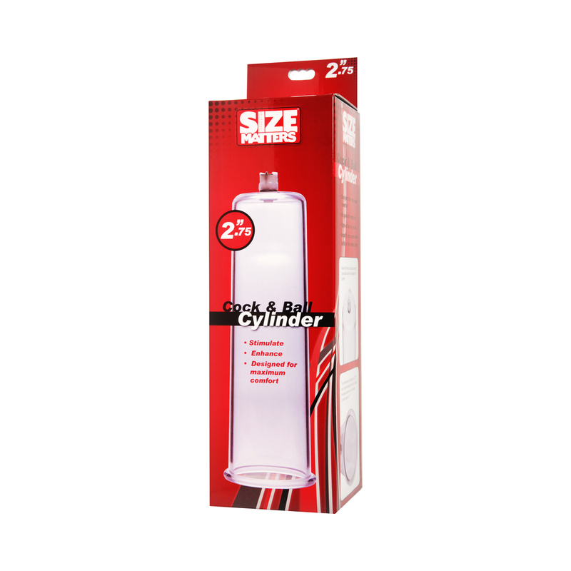 Size Matters Penis Pumping Cylndr 2.75in