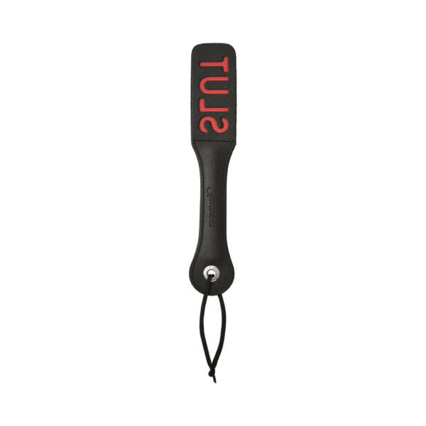SS Leather Slut Paddle