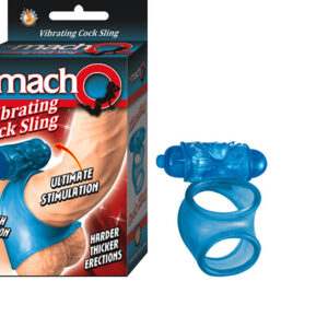 The Macho Vibrating Cocksling (Blue)