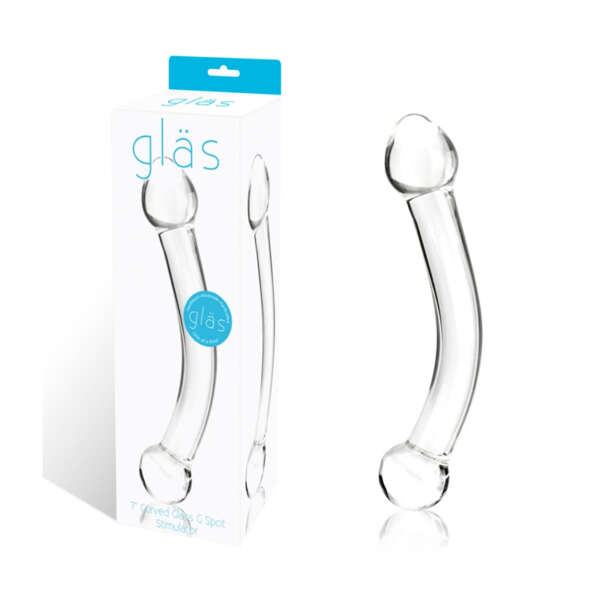Glas 7in Curved Glass G Spot Stimulator