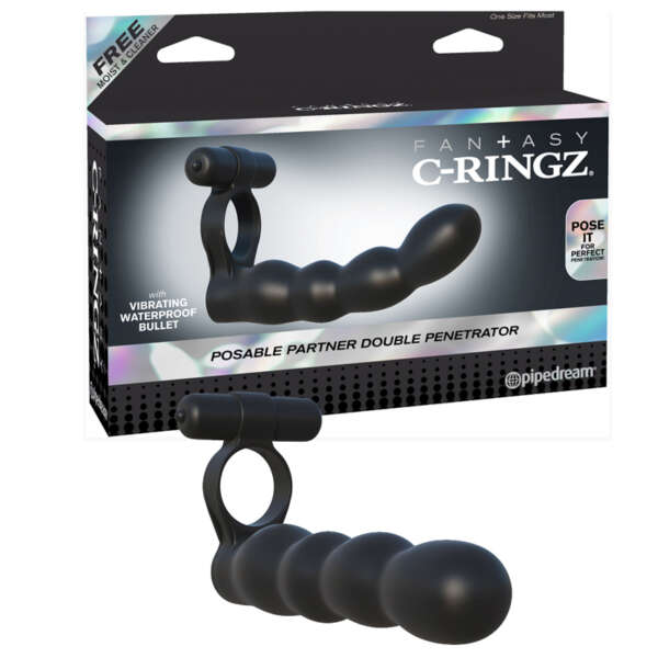 FCR Posable Partner DoublePenetrator Blk