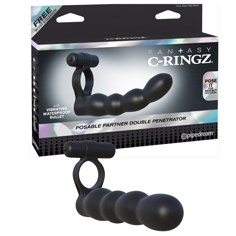FCR Posable Partner DoublePenetrator Blk
