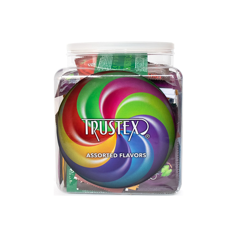 Asst. Flavor Condom Bowl (144)