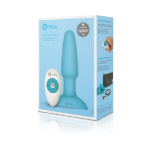 b-Vibe Rimming Anal Plug Teal