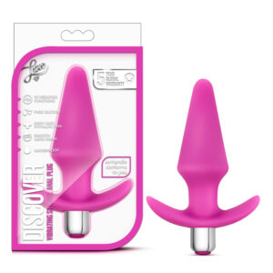 Luxe Discover Vibrating Anal Plug Pink