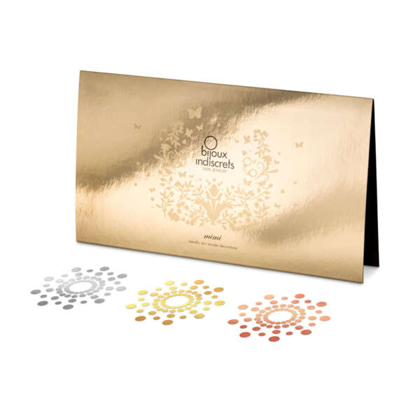 Bijoux Indiscrets Mimi Metallic Temporary Tattoos 6pk