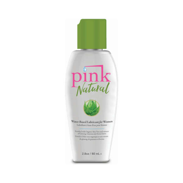 Pink Natural WB Lubricant 2.8 oz.