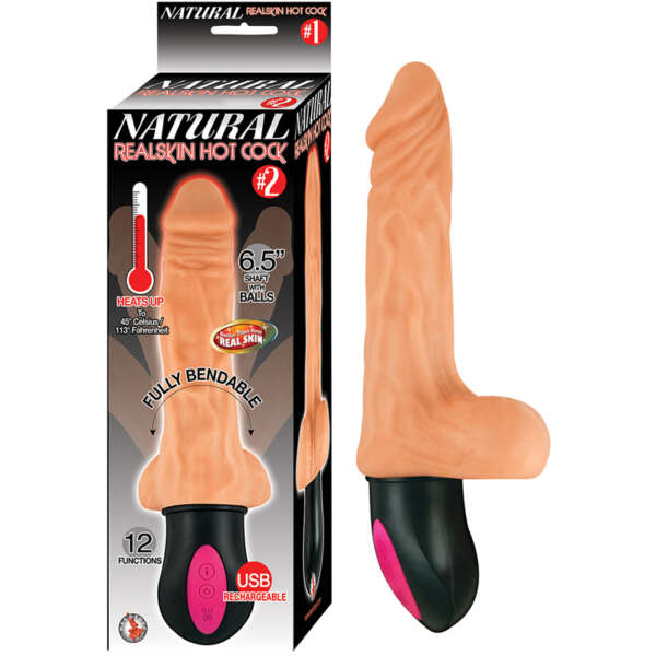 Natural Realskin Hot Cock #2 Flesh