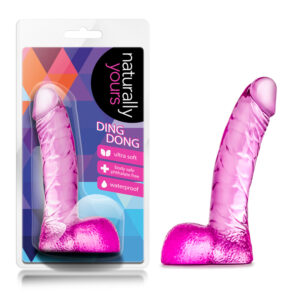 Naturally Yours DingDong 5.5in Dildo Pnk