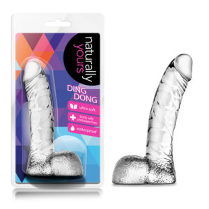 Naturally Yours DingDong 5.5in Dildo Clr