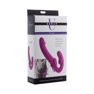 Strap U Evoke Vib Strapless Sil Strap-On