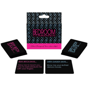 Bedroom Commands Card Game
