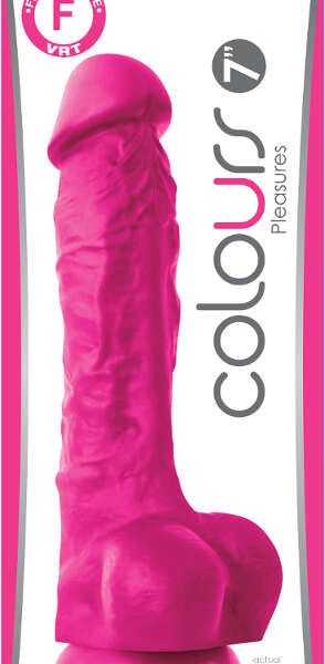 Colours Pleasures 7in Dildo Pink