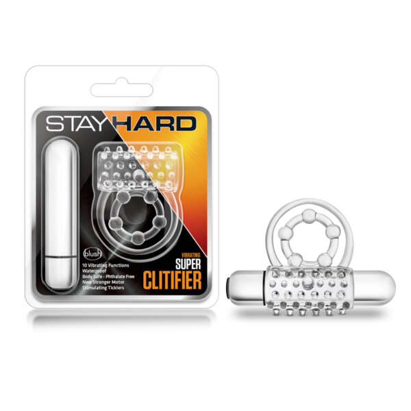 Stay Hard Vibr Super Clitifier CRing Clr
