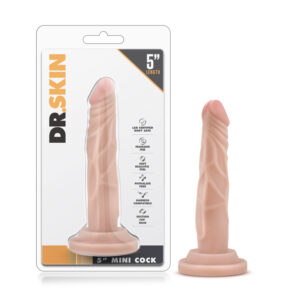 Dr. Skin Mini Realistic 5in Dildo Beige